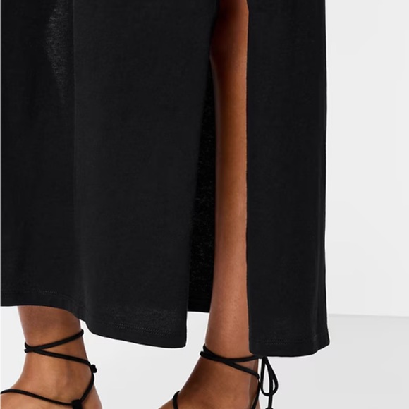 Vintage Crew-Neck Maxi Dress - Picture 2 of 5